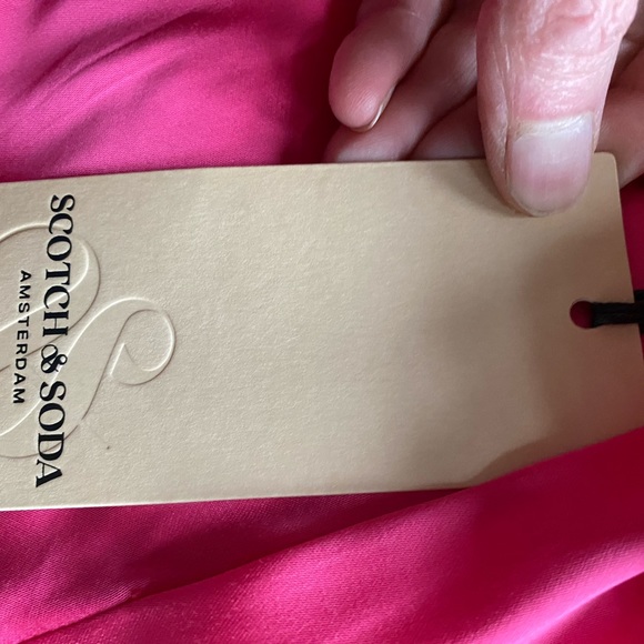 Scotch and soda, hot pink jumpsuit - Picture 3 of 3